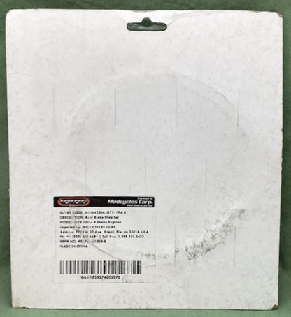 New Genuine Modcycle MGGN2804 Rear Brake Shoe Set for GY6 150cc 4 Stroke Engines