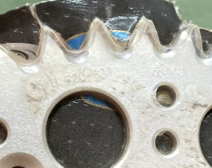 New Genuine Renthal 161U-520-52GPSI Ultralite Sprocket 52T for KTM