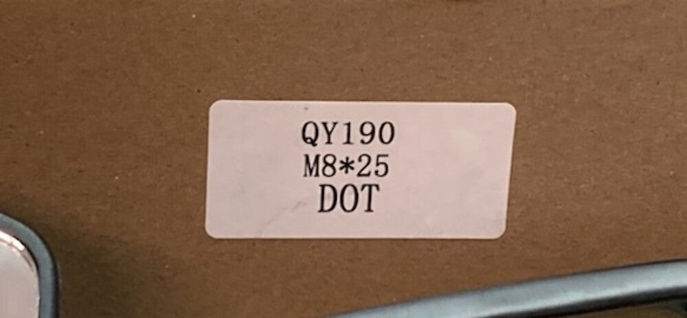 New Genuine DOT QY190 Mirror Set 001168