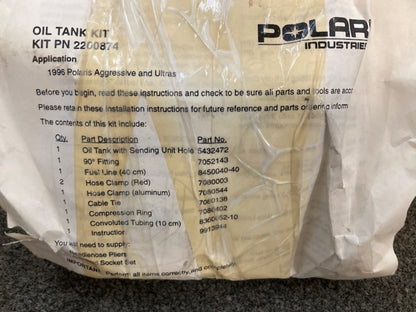 Polaris 2200874 Oil Tank Kit New Genuine