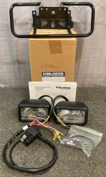 Polaris 2871490 Kit Headlight Handlebar Mount New Genuine