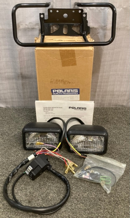 Polaris 2871490 Kit Headlight Handlebar Mount New Genuine