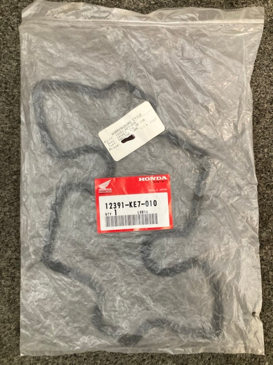 Honda 12391-KE7-010 Cylinder Head Gasket Cover 12391-KE7-000 New Genuine