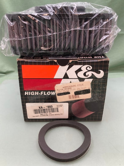 K&N KA-1603 Air Filter 401650 New Genuine