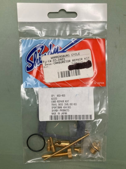 Shindy 03-403 Carb Repair Kit Trail Boss 350L New Genuine
