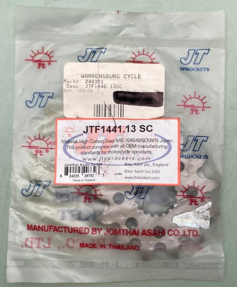 JT Sprockets JTF1441.13SC Front Sprocket 13T New Genuine