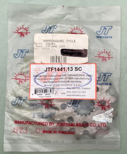 JT Sprockets JTF1441.13SC Front Sprocket 13T New Genuine