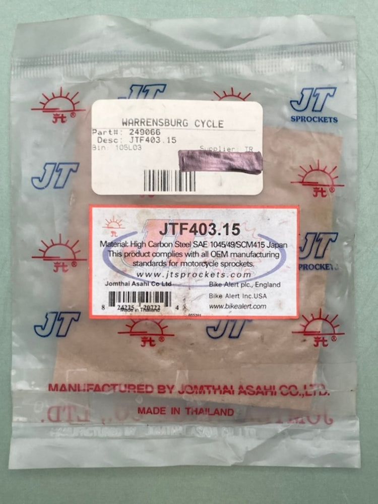 JT Sprockets JTF403.15 Sprocket 15T New Genuine