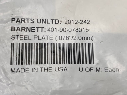 Barnett 401-90-078015 Steel Drive Plate New Genuine