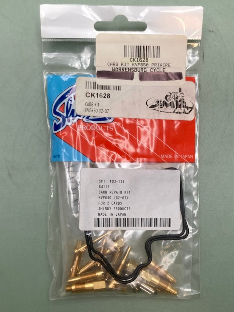 Shindy 03-113 Carb Kit KVF650 New Genuine