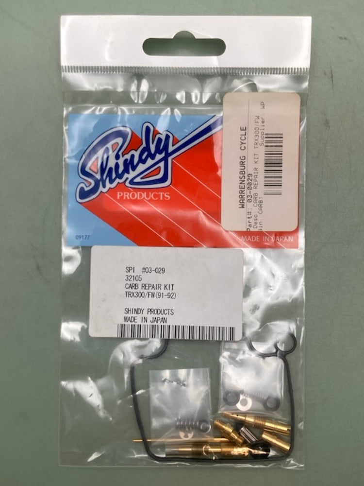 Shindy 03-029 Carb Rebuild Kit TRX300 New Genuine