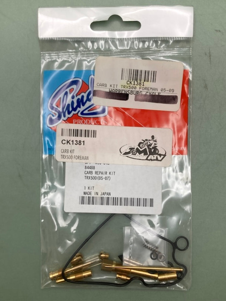 Shindy 03-048 Carb Kit TRX500 New Genuine