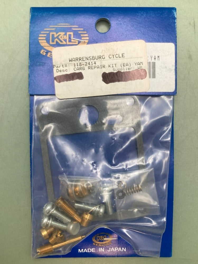 K&L 118-2414 Carb Repair Kit for Yamaha New Genuine