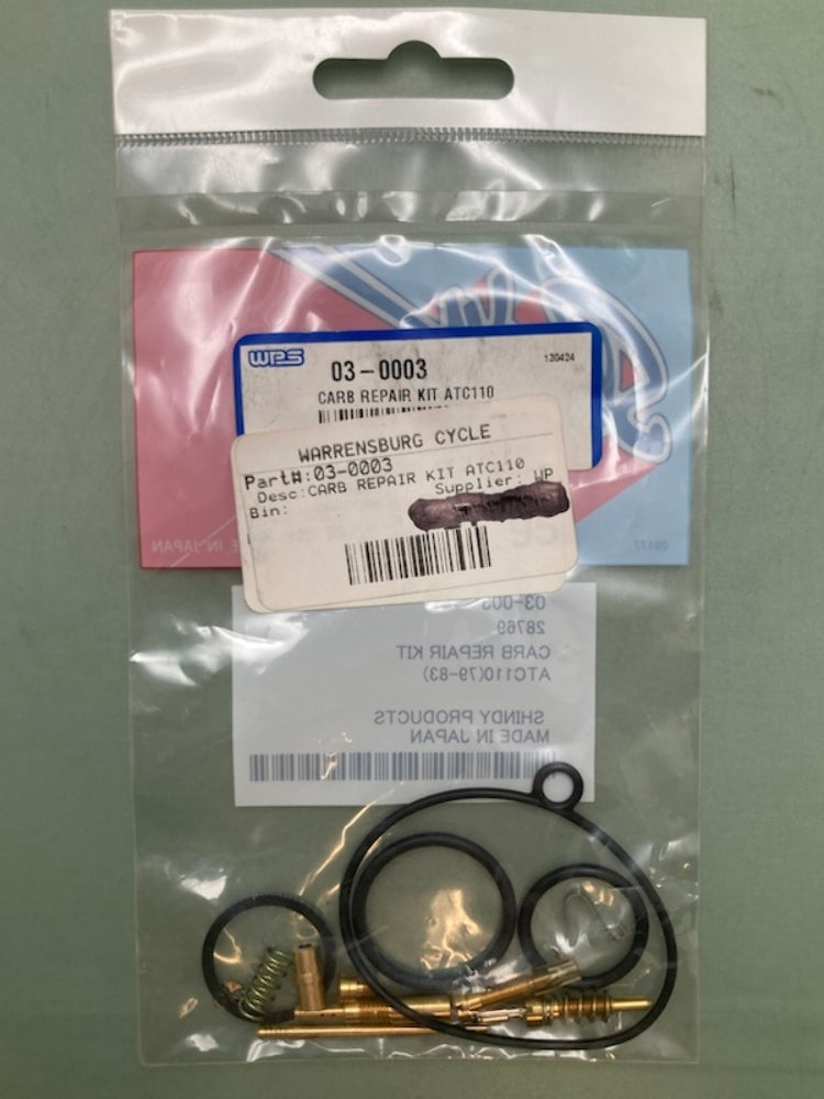 Shindy 03-003 Carb Repair Kit ATC110 New Genuine