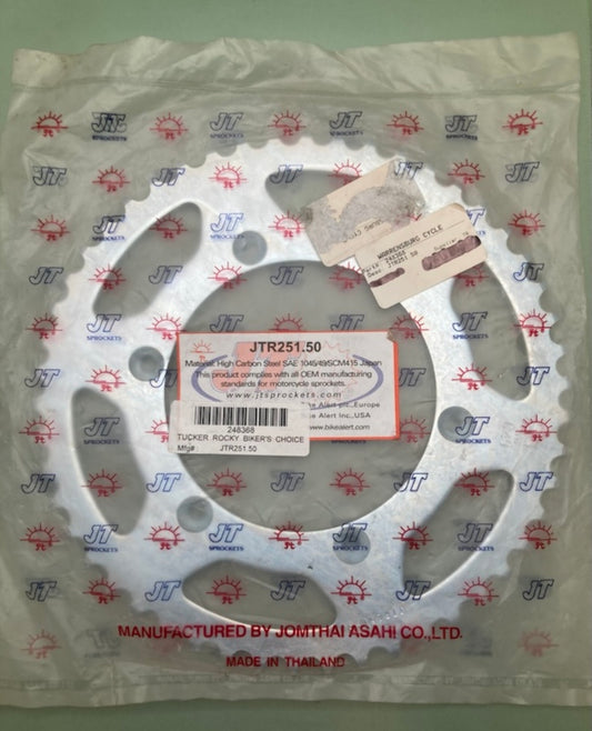 JT Sprockets JTR251.50 Sprocket 50T Steel New Genuine