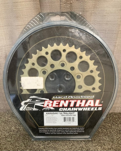 Renthal 184U-530-41P-HA Rear Sprocket Ultralight 41T New Replaces