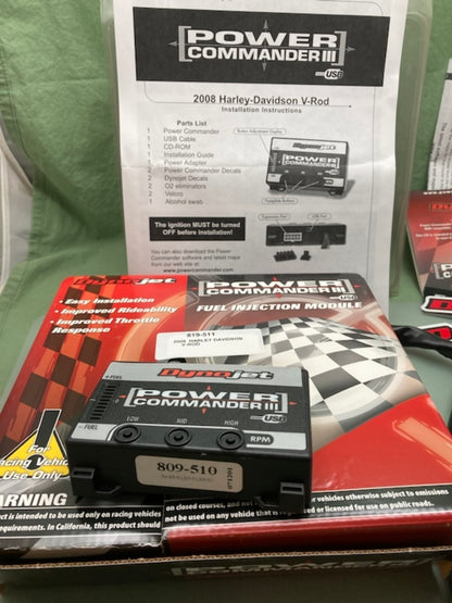 Dynojet 819-511 Power Commander III USB for 08 Harley-Davidson V-Rod New Genuine