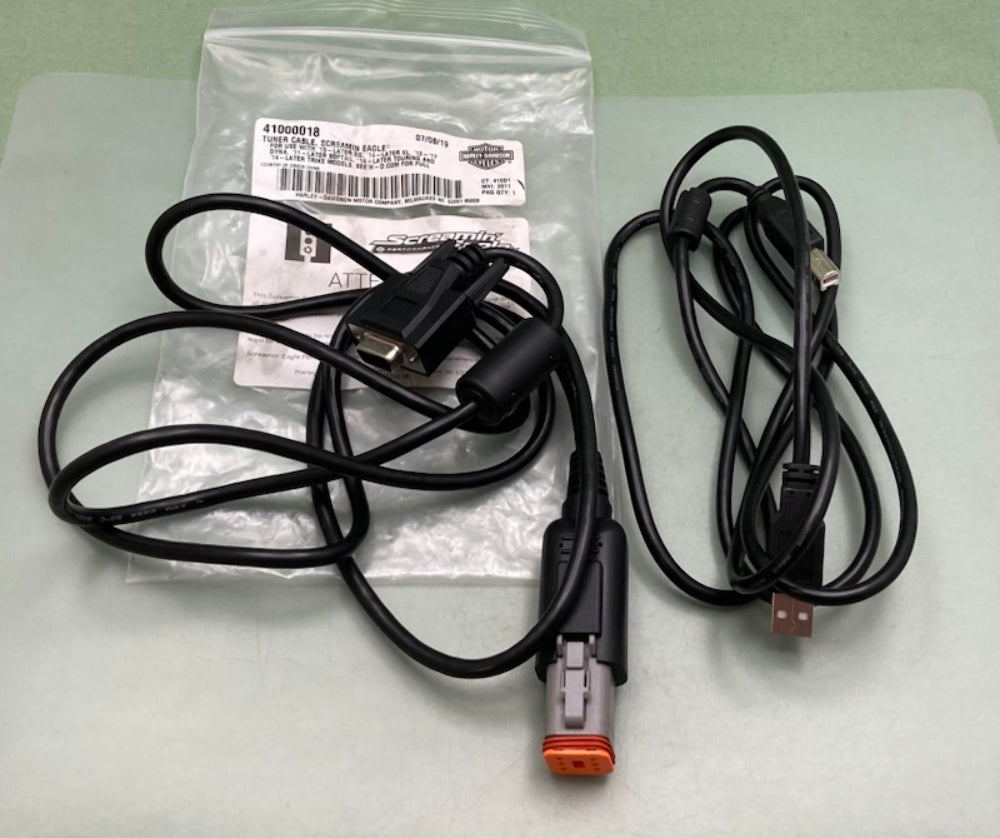 Harley-Davidson 410000018 Screamin' Eagle Tuner Cable Kit New Genuine