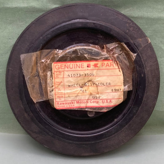 Kawasaki 41073-3506 Wheel Assy Idler New Genuine