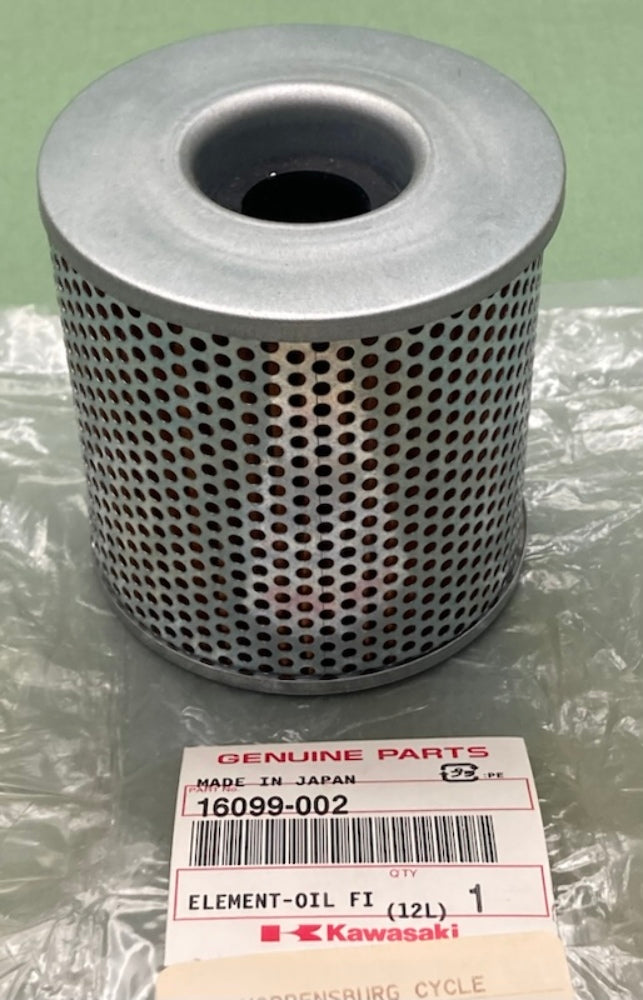 Kawasaki 16099-002 Element Oil Filter New Genuine
