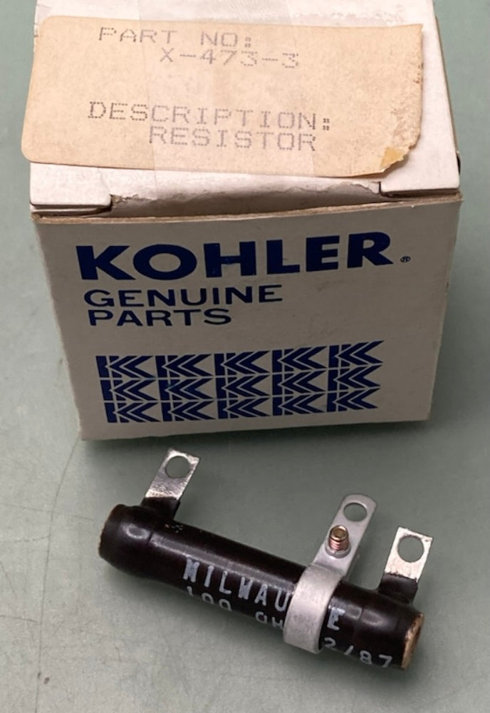 Kohler X-473-3 Resistor 100 OHM 10W New Genuine