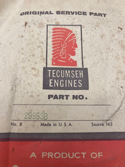 Tecumseh Engines 29953B Head Gasket New Genuine