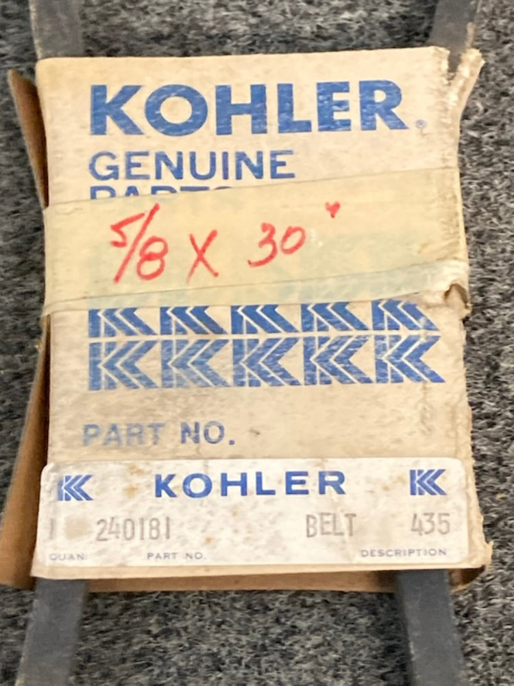 Kohler by Goodyear 240181 V-Belt New Genuine