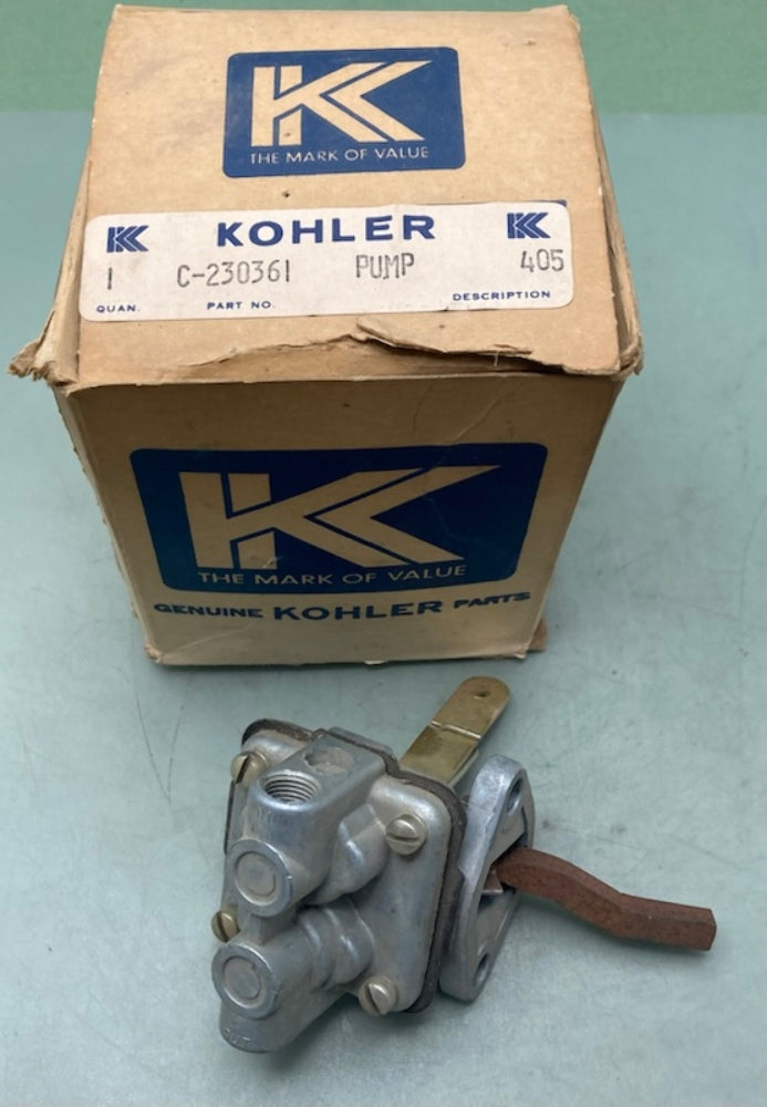 Kohler C-230361 Pump New Genuine