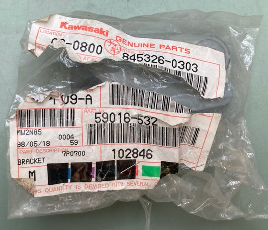 Kawasaki 59016-532 Bracket Engine Mount New Genuine
