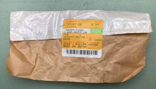 Kawasaki 92037-1258 Muffler Clamp New Replaces
