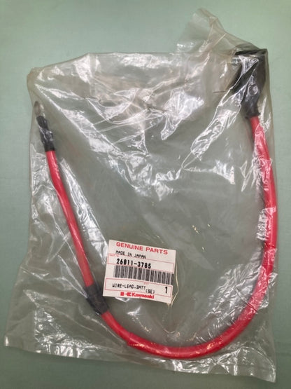 Kawasaki 26011-3785 Wire Lead Battery Rel New Genuine