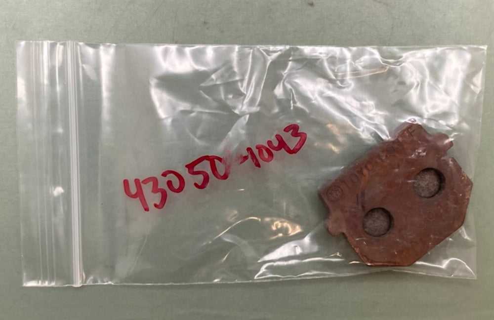 Kawasaki 43050-1043 Brake Pad Outer New Replaces