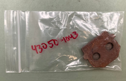 Kawasaki 43050-1043 Brake Pad Outer New Replaces