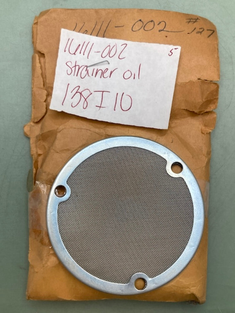 Kawasaki 16111-002 Oil Strainer New Replaces