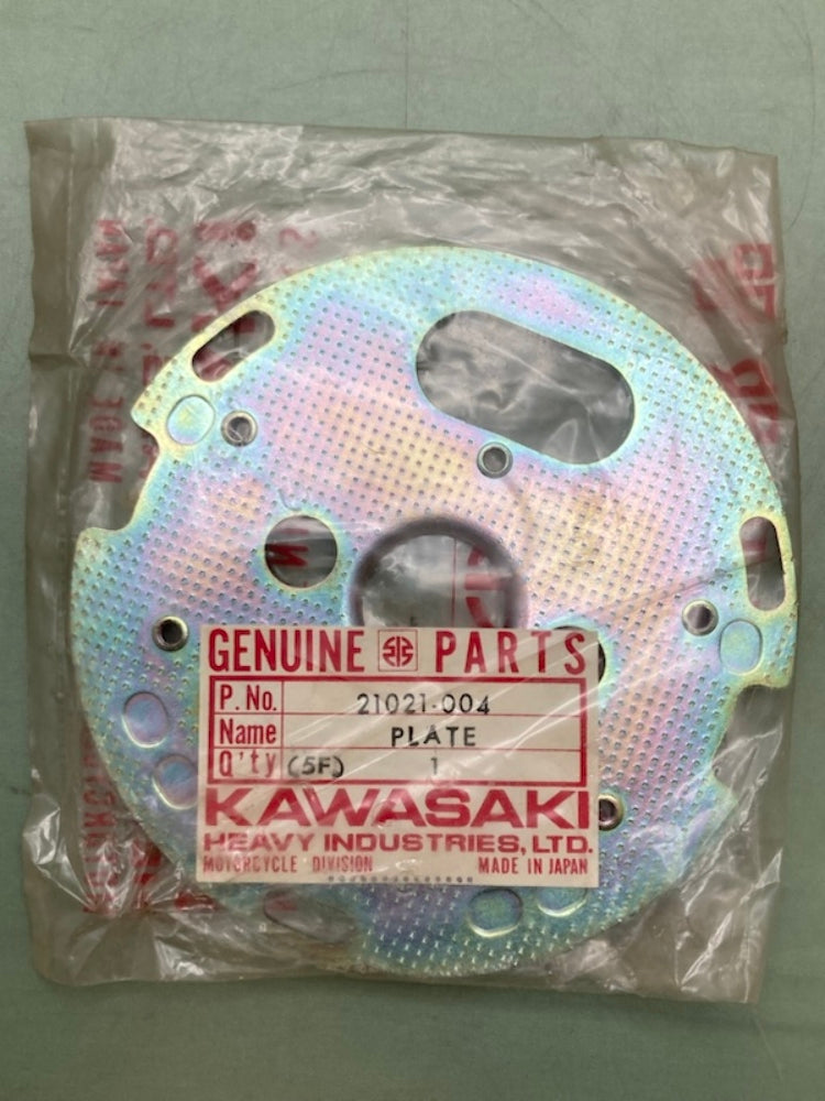 Kawasaki 21021-004 Plate Contact Breaker New Genuine