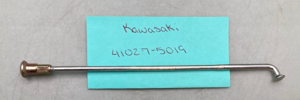 Kawasaki 41027-5019 Spoke Assy RR Inner R New Replaces