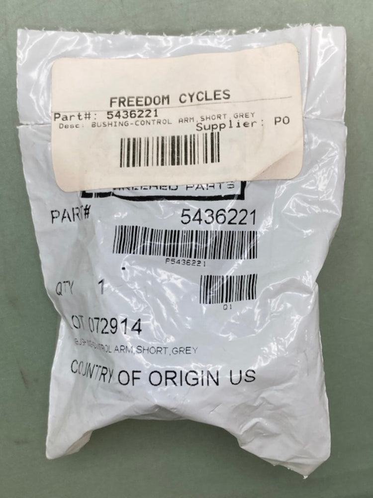 Polaris 5436221 Bushing Control Arm Short Grey New Genuine