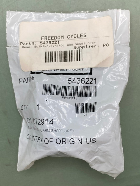 Polaris 5436221 Bushing Control Arm Short Grey New Genuine