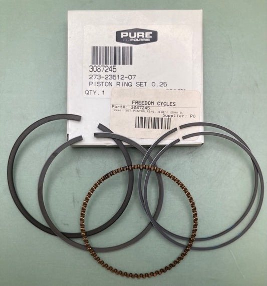 Polaris 3087245 Piston Ring Set 0.25 O/S New Genuine