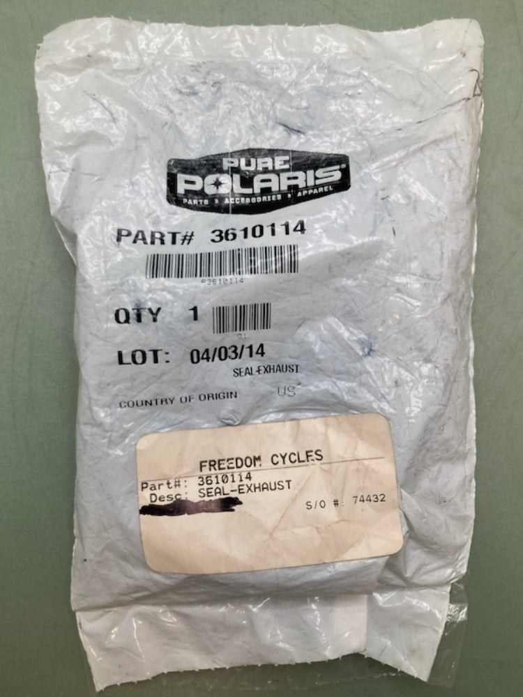 Polaris 3610114 Seal Exhaust New Genuine