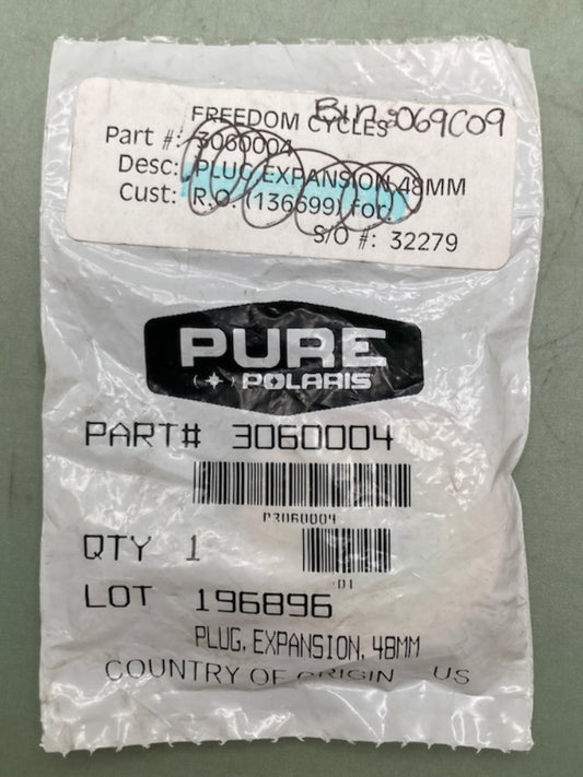 Polaris 3060004 Plug Expansion 48mm New Genuine