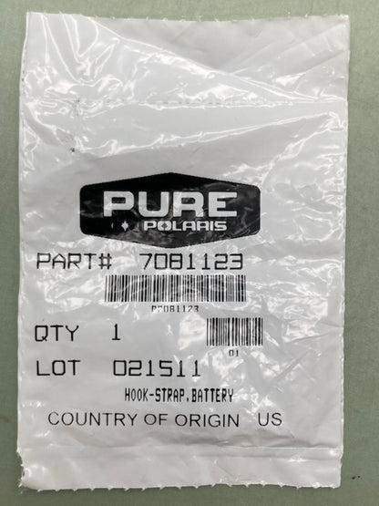 Polaris 7081123 Hook Battery Strap New Genuine