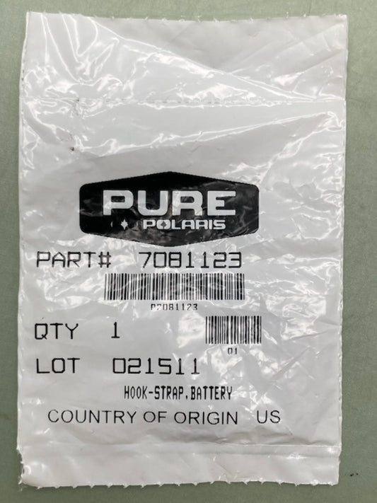 Polaris 7081123 Hook Battery Strap New Genuine