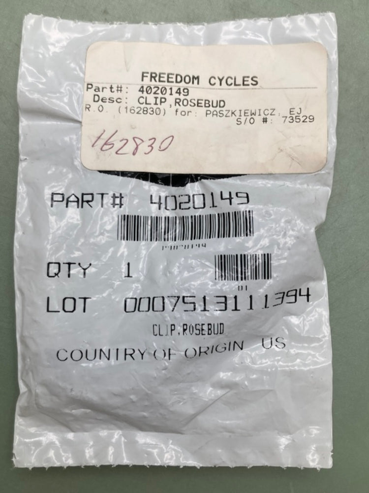 Polaris 4020149 Rosebud Clip New Genuine