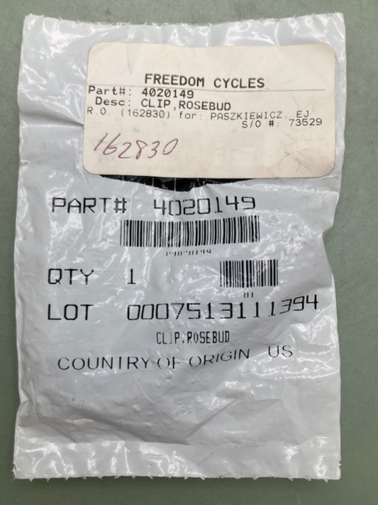 Polaris 4020149 Rosebud Clip New Genuine