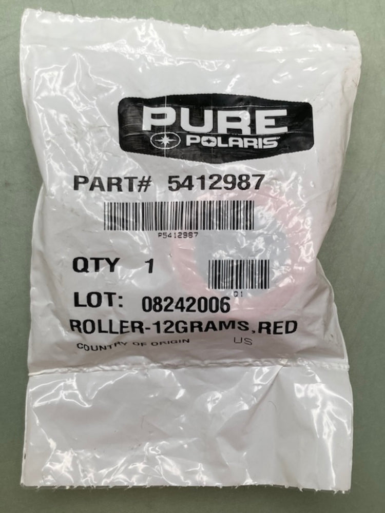 Polaris 5412987 Roller Set 12 Grams Red New Genuine