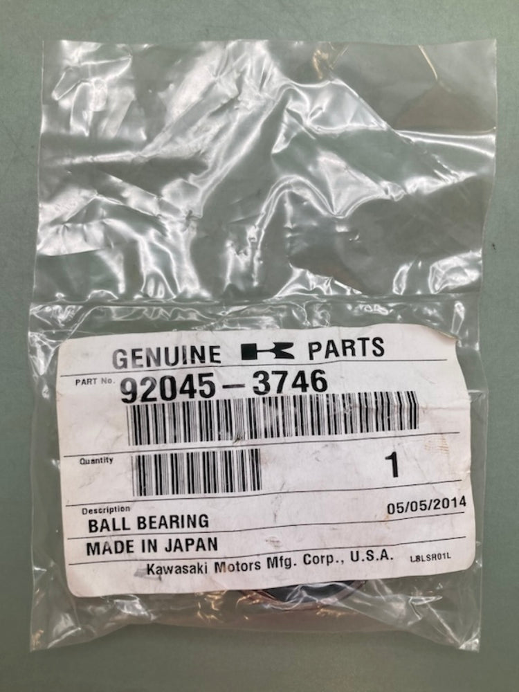 Kawasaki 92045-3745 Bearing Ball 62/22 2R 92045-3743 New Genuine
