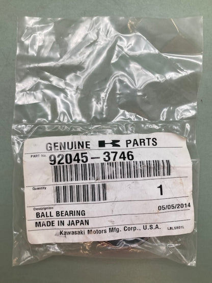 Kawasaki 92045-3745 Bearing Ball 62/22 2R 92045-3743 New Genuine
