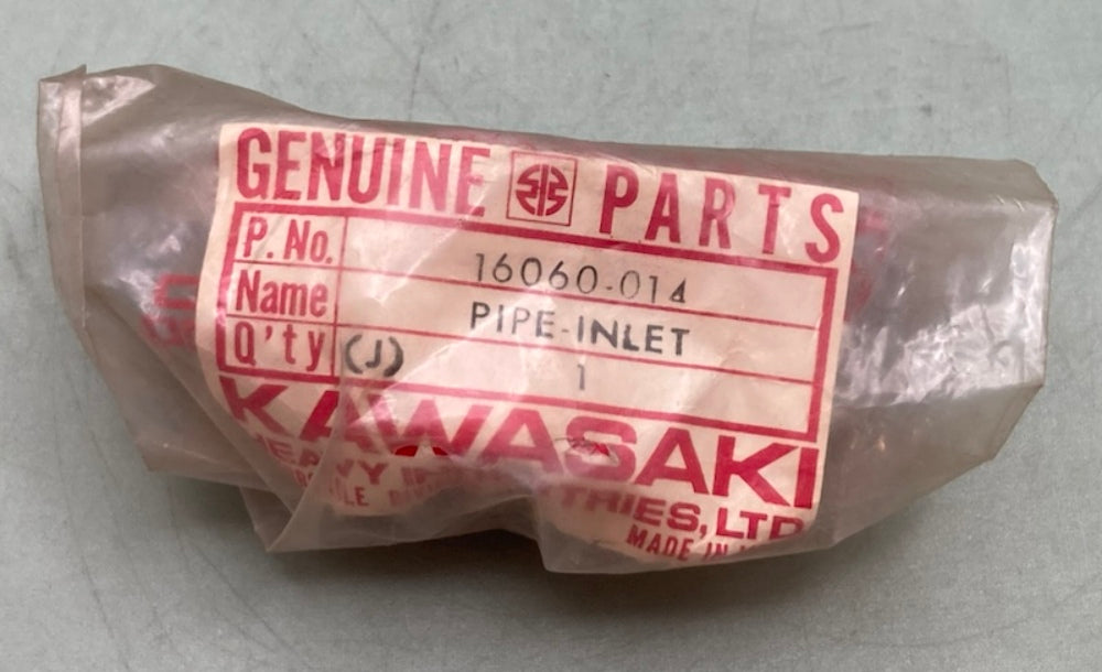 Kawasaki 16060-014 Pipe Inlet New Genuine