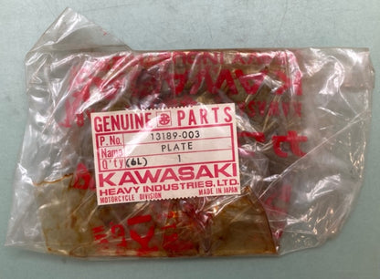 Kawasaki 13198-003 Plate Ball Holder New Genuine
